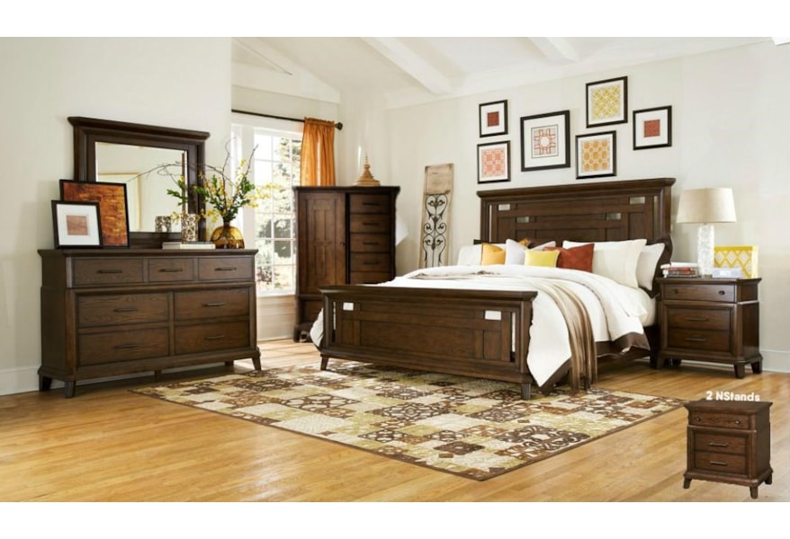 Broyhill Furniture Estes Park 8pc Bedroom Group Lindy S Broyhill Furniture Estes Park 8pc