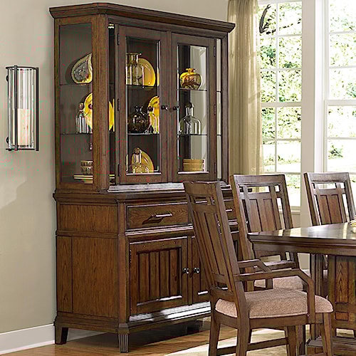 Broyhill Furniture Estes Park China Cabinet With Built In Leaf Broyhill Furniture Estes Park China Cabinet With Built In Leaf Storage And Led Lighting