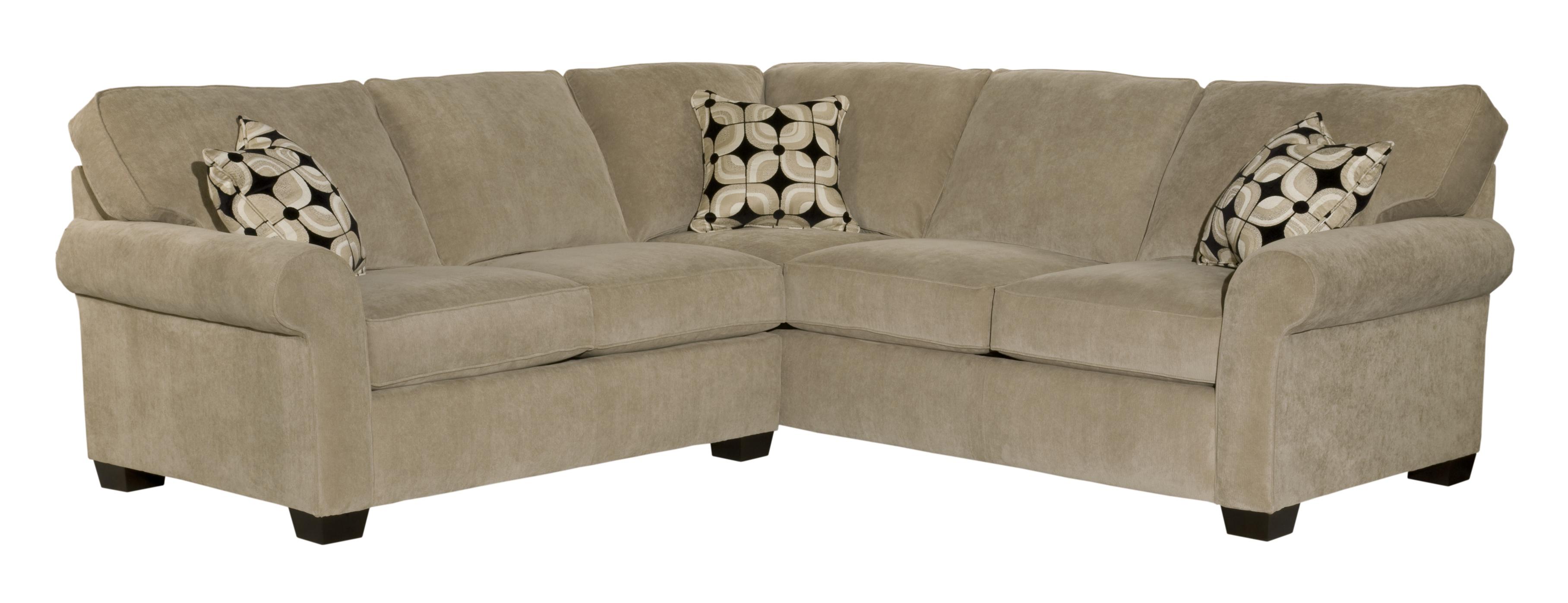 one cushion sofas by broyhill