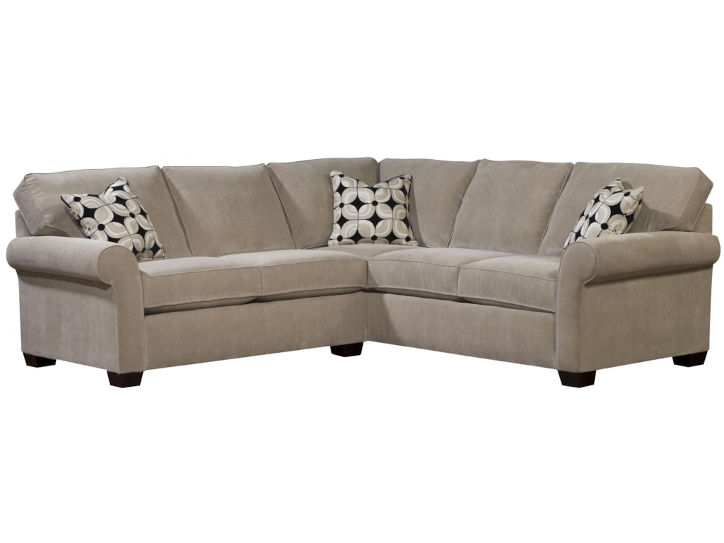 Broyhill Furniture EthanTwo Piece Sectional with RAF Sleeper