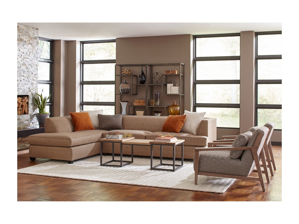Broyhill Furniture Farida 2 Piece Sectional Sofa With Laf Chaise Broyhill Furniture Farida2 Piece Sectional Sofa