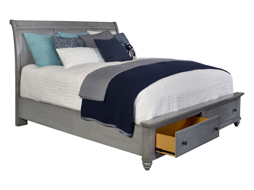 Broyhill Furniture KearsleyQueen Sleigh Storage Bed