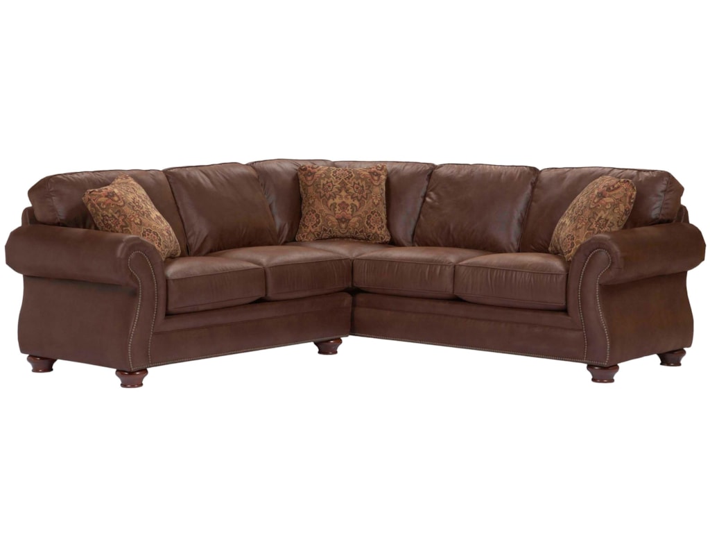 Broyhill Furniture Laramie 2 Piece Corner Sectional Sofa Lindy S Broyhill Furniture Laramie 2 Piece Corner Sectional Sofa