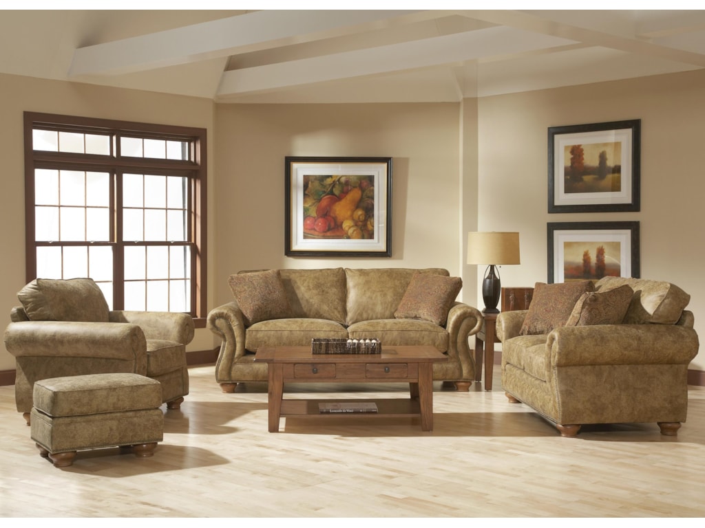 Broyhill Furniture Laramie Chair W Nail Head Trim Colder S Shown With Ottoman Broyhill Furniture Laramiechair