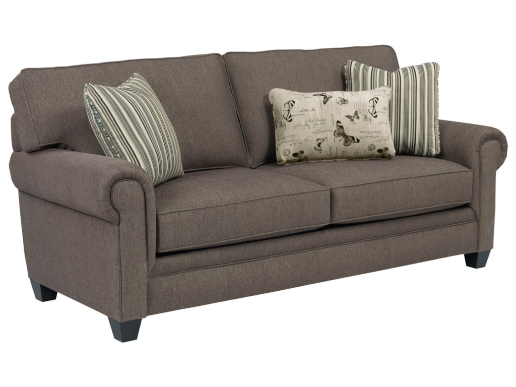 Broyhill Furniture Monica Transitional Queen Air Dream Sleeper Sofa Broyhill Furniture Monicaqueen Air Dream Sleeper