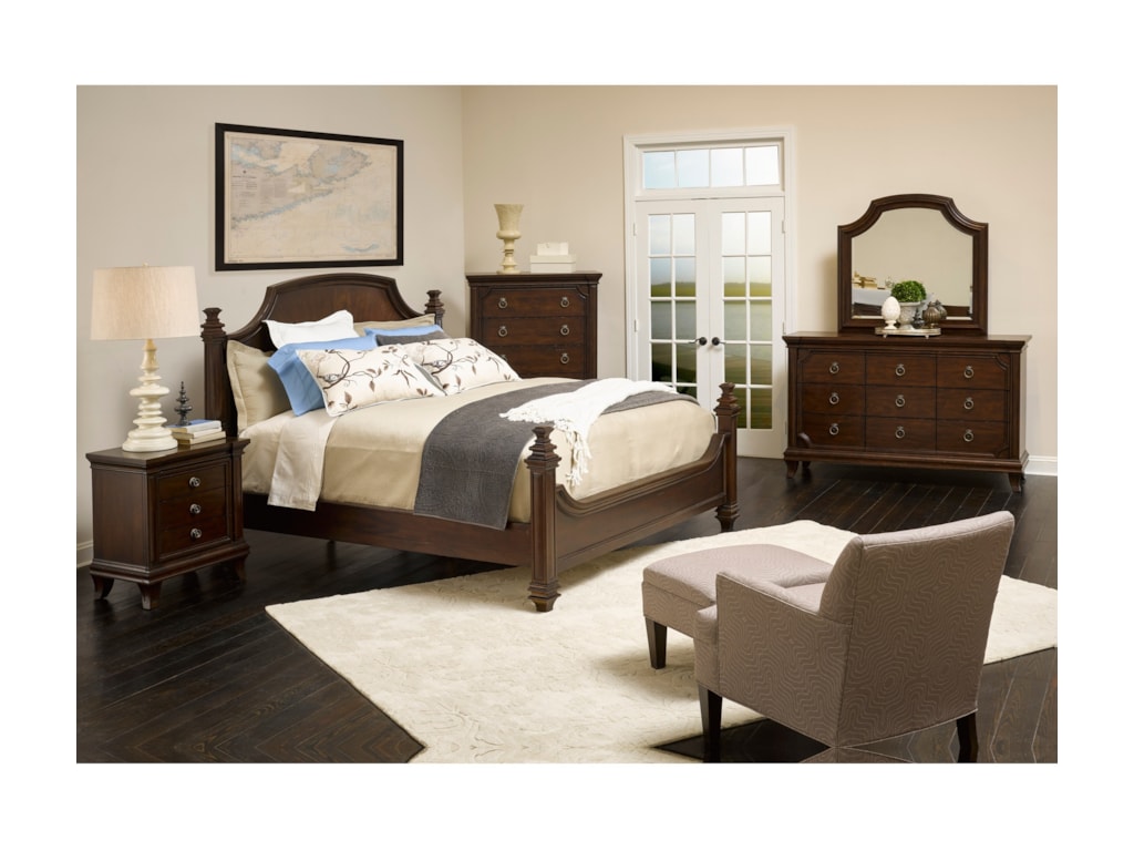 Broyhill Furniture New CharlestonKing Poster Bed