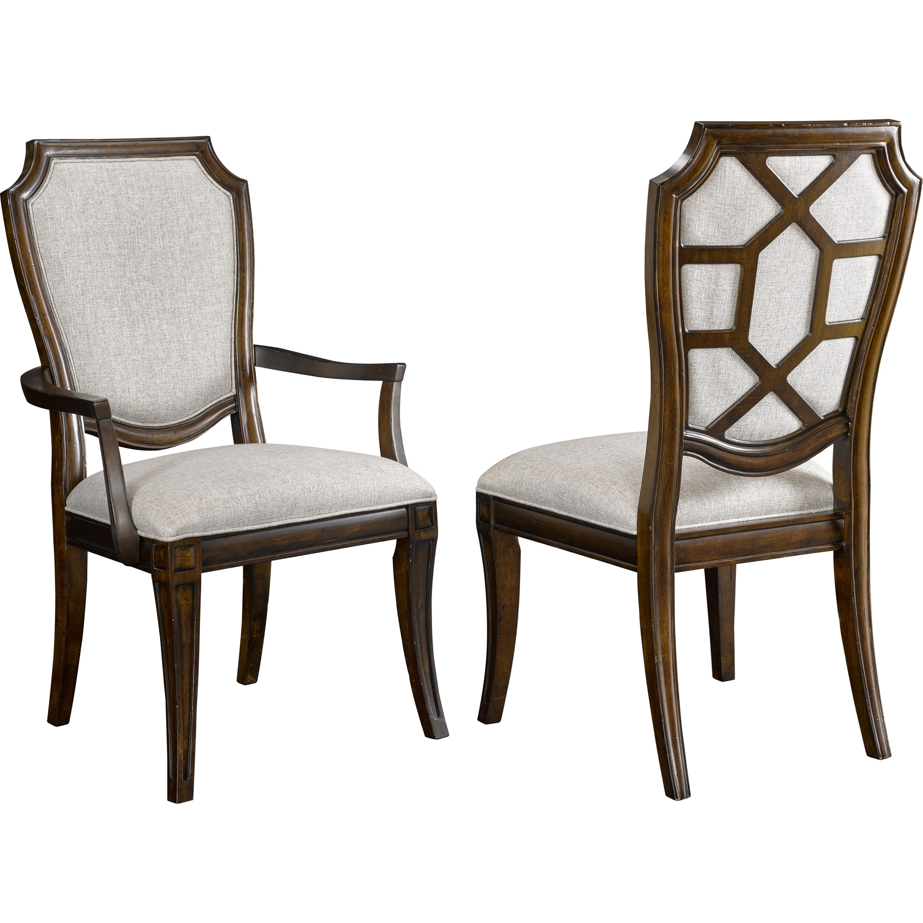 Broyhill Furniture New Charleston Traditional 7 Piece Pedestal Table And Upholstered Chair Set Find Your Furniture Dining 7 Or More Piece Sets