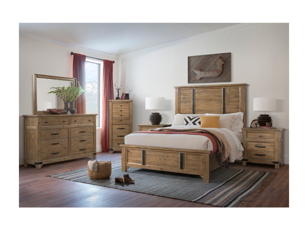 Broyhill Furniture Park CityQueen Panel Bed