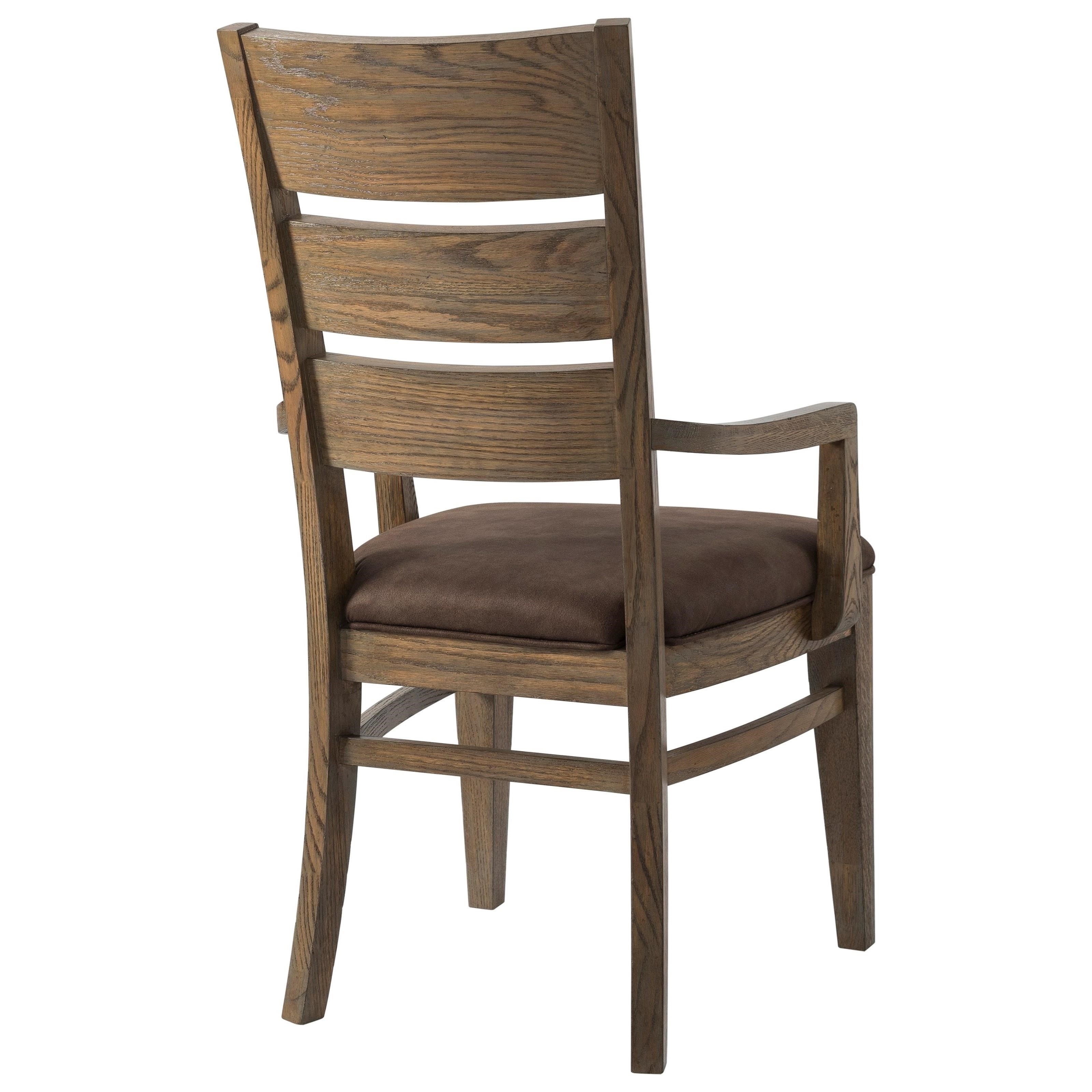 Broyhill Furniture Park City Upholstered Seat Arm Chair Ahfa