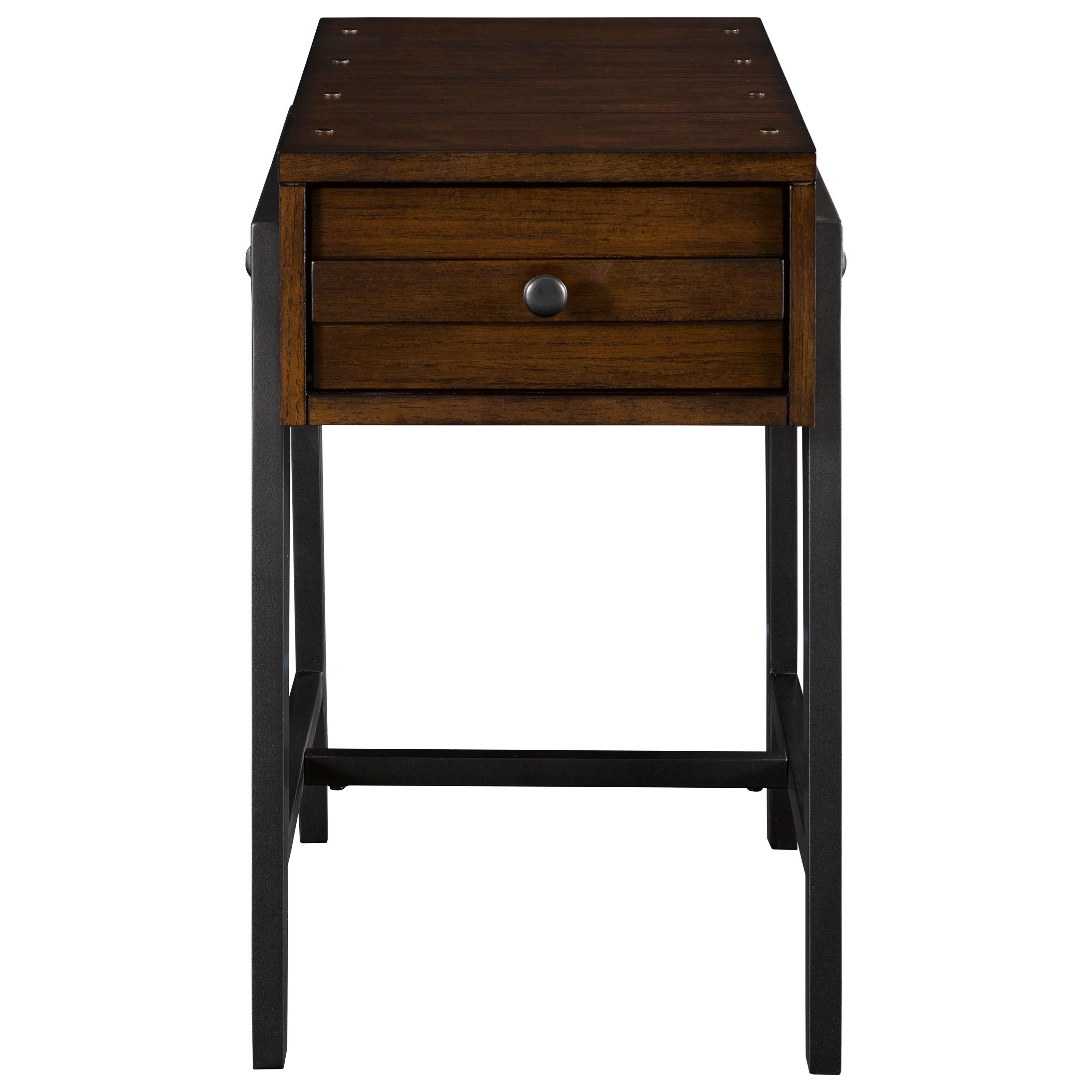 Broyhill Furniture Reclinermates 1 Drawer Estes Park Accent Table Find Your Furniture End Tables