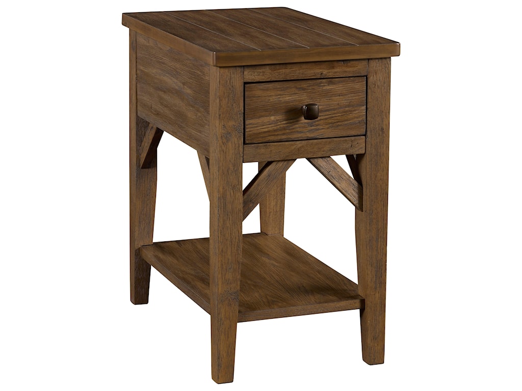 Broyhill Furniture Reclinermates 1 Drawer Park City Accent Table Find Your Furniture End Tables