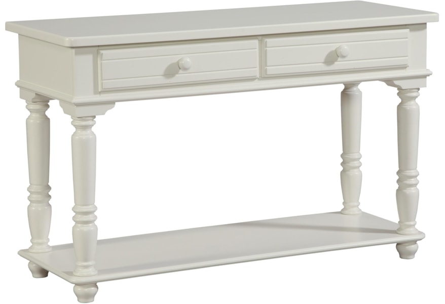 Broyhill Furniture Seabrooke 4471 009 Sofa Table With 2 Drawers Broyhill Furniture Seabrooke 4471 009