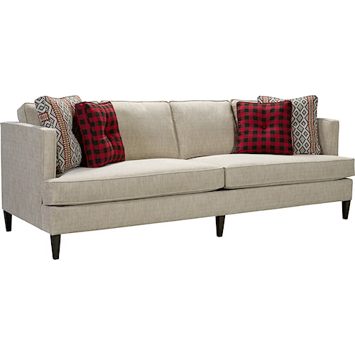 Broyhill Furniture Sunny Contemporary Sofa With Sleek Tuxedo Arms Broyhill Furniture Sunny Contemporary Sofa With Sleek Tuxedo Arms