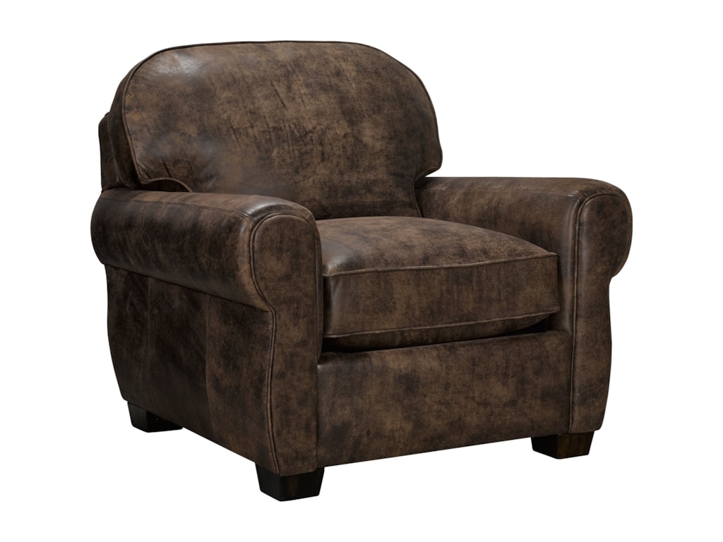 Broyhill Furniture Vedder L4305 000 Upholstered Chair With Rounded Broyhill Furniture Vedderupholstered Chair