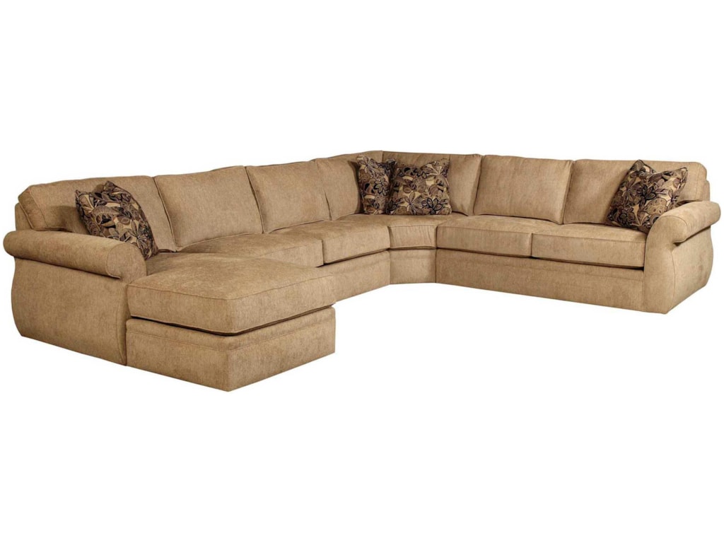 Broyhill Furniture VeronicaChaise Sectional with Sleeper