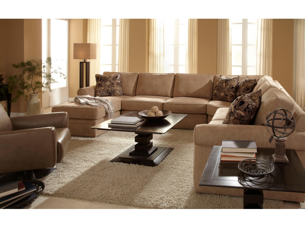 Broyhill Furniture VeronicaChaise Sectional with Sleeper