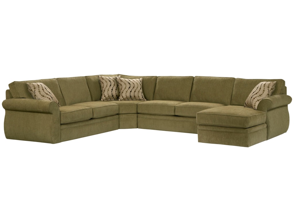 Broyhill Furniture Veronica Chaise Sectional With Sleeper Hudson S Broyhill Furniture Veronicachaise Sectional With Sleeper