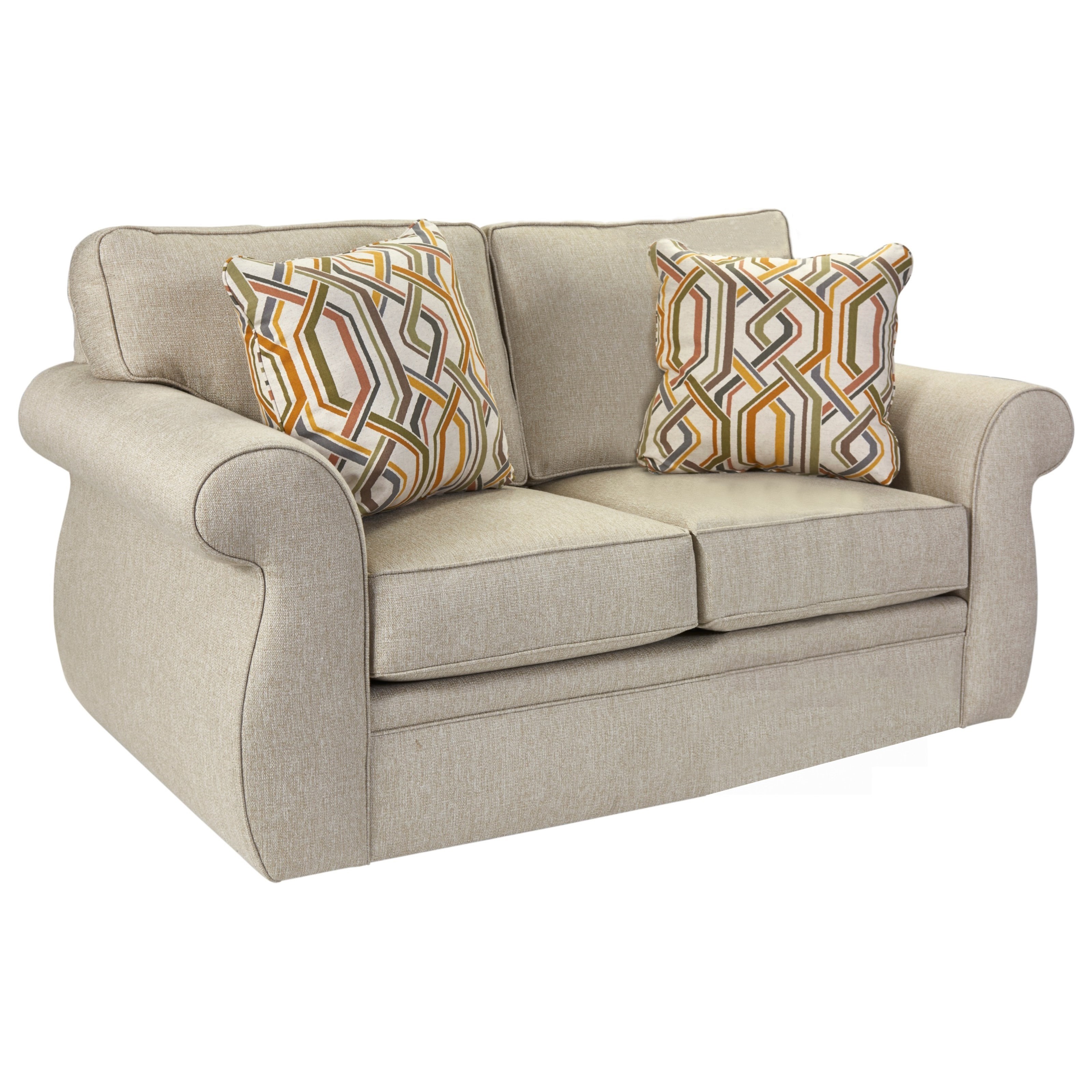Broyhill Furniture Veronica Loveseat With Bombay Shape Find Your