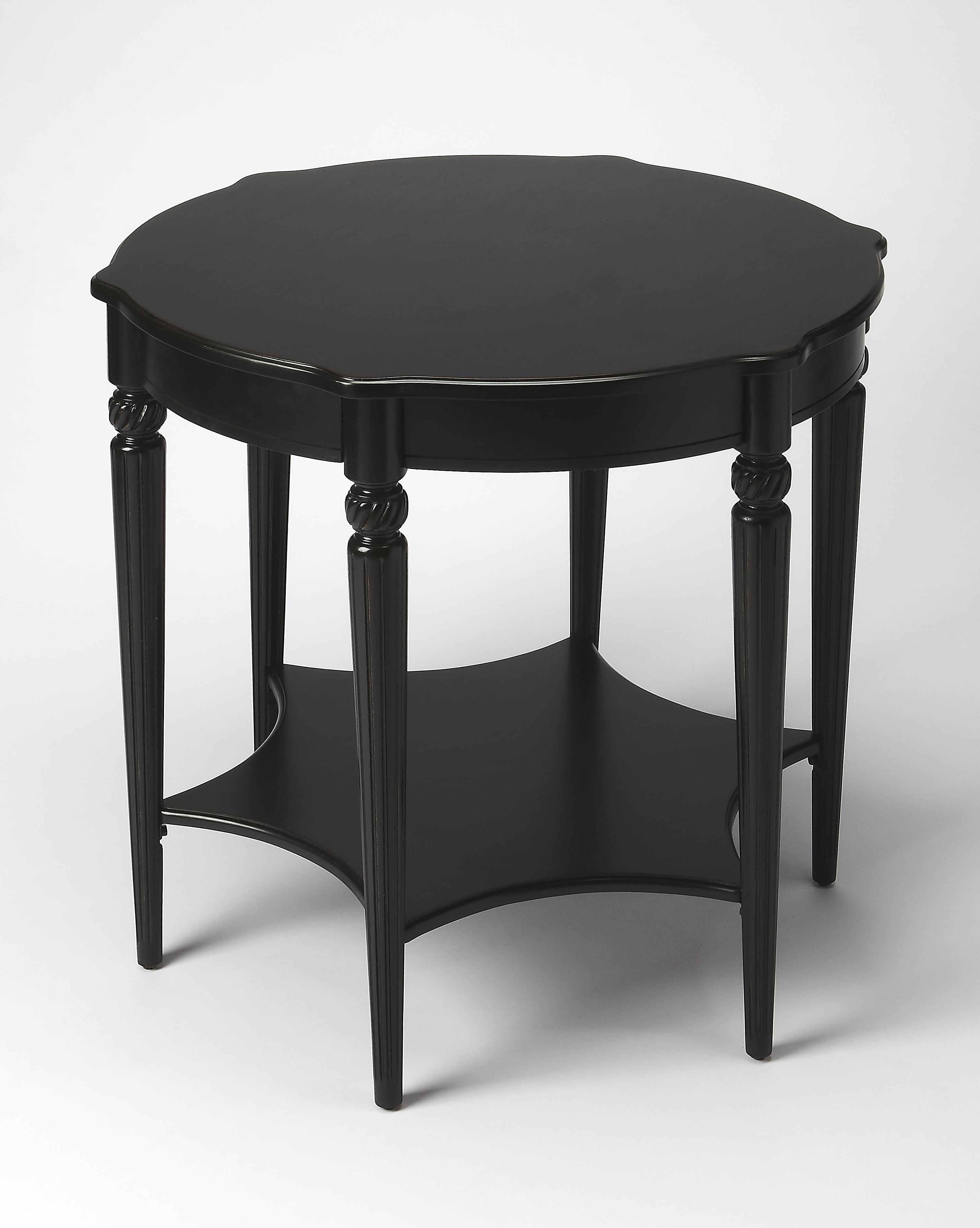 Butler Specialty Company Masterpiece Bainbridge Black Licorice Accent Table Jacksonville Furniture Mart End Tables