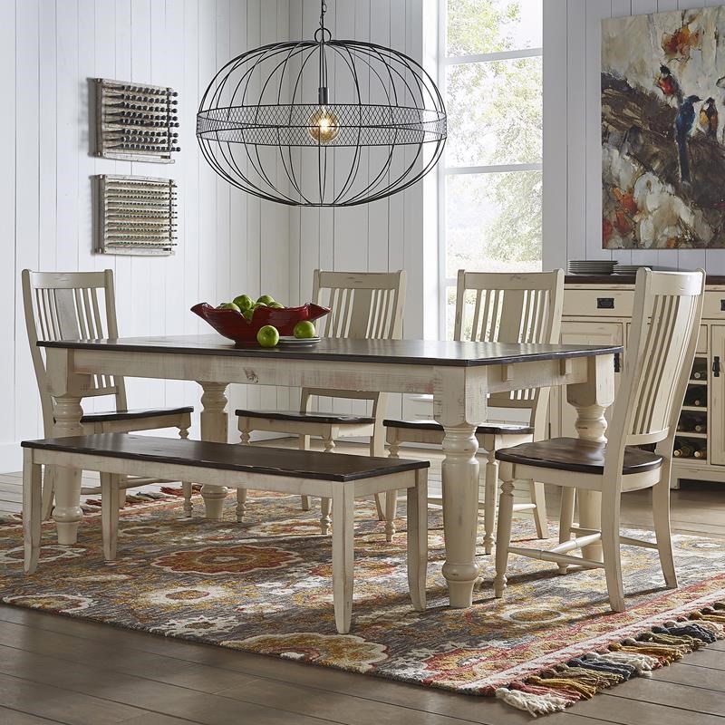 Canadel Champlain Dining Set Belfort Furniture Table Chair Set With Bench