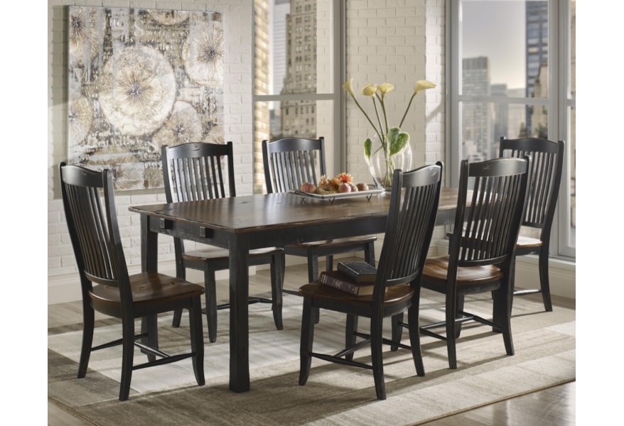 Canadel Champlain Custom Dining Customizable Rectangular Table Set Furniture And Appliancemart Dining 7 Or More Piece Sets