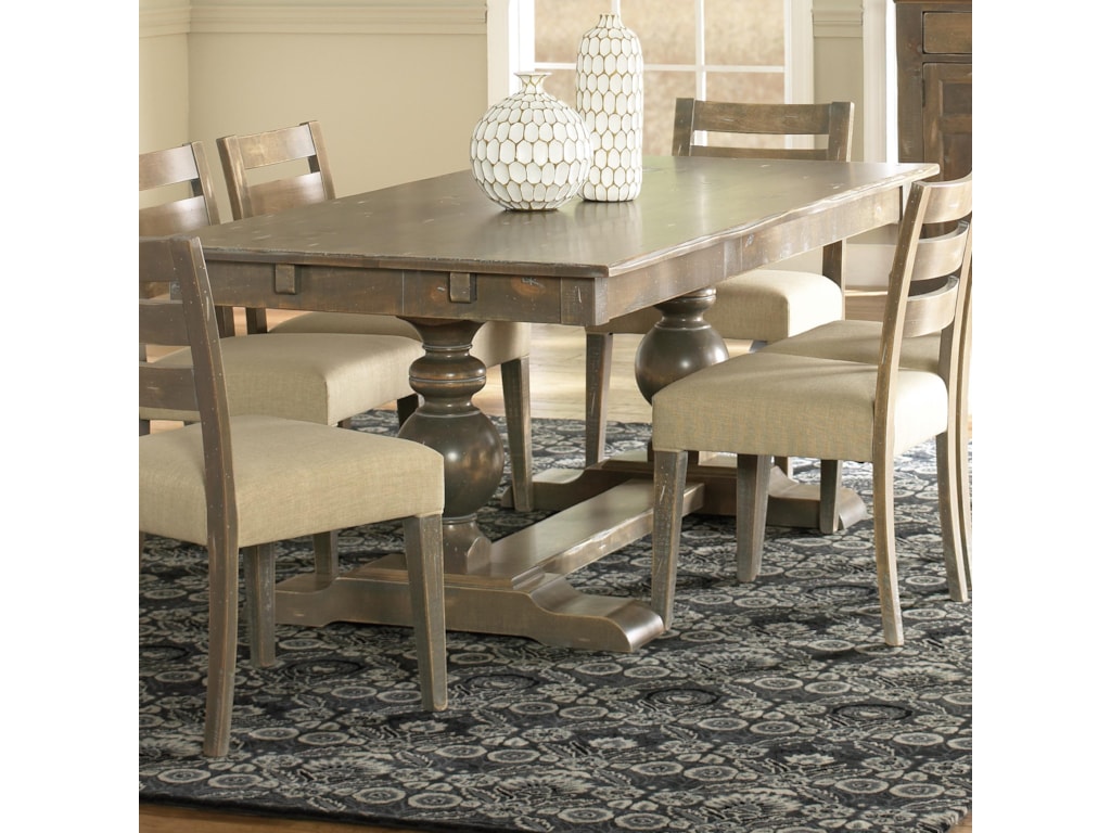 Canadel Champlain Custom Dining Customizable Rectangular Table Canadel Champlain Custom Dining Customizable Rectangular Table With Trestle Base
