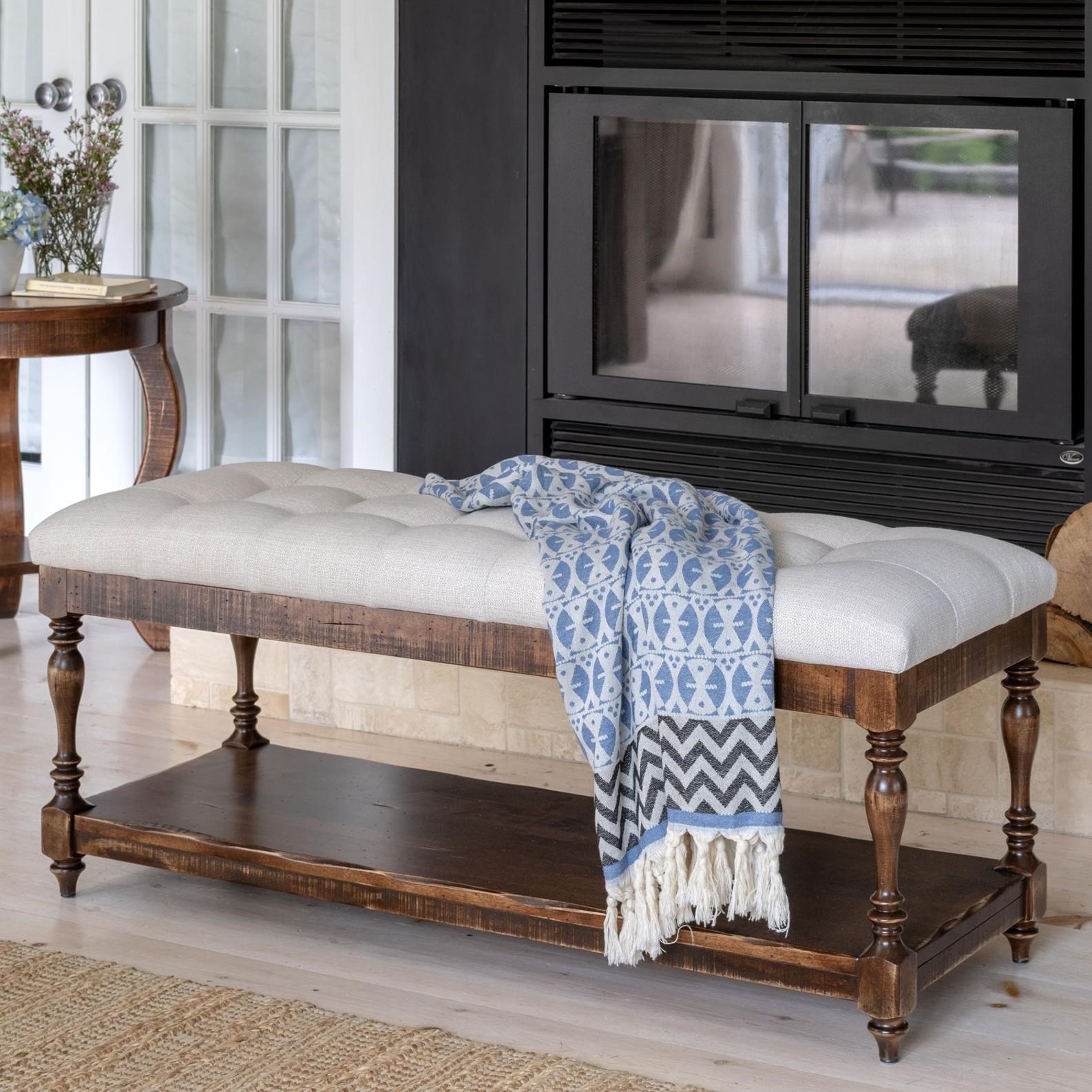 Canadel Champlain Living Customizable Upholstered Bench Home