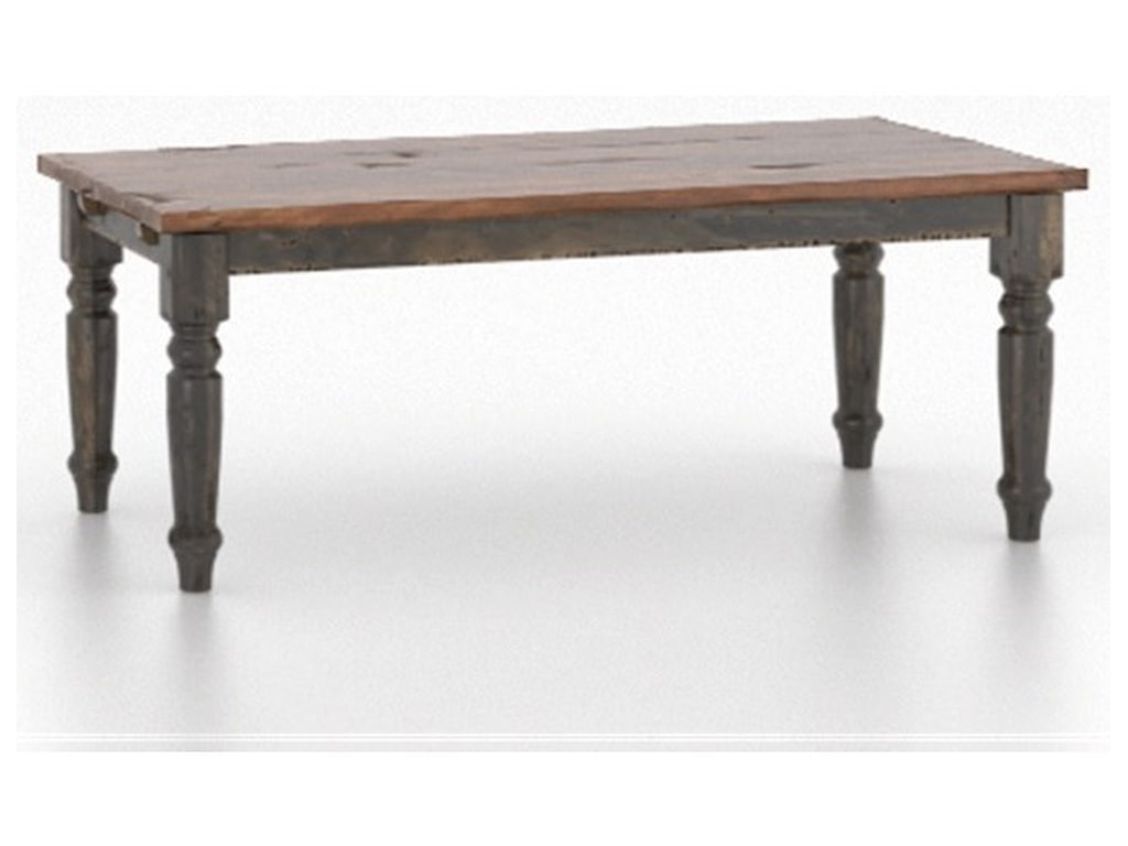 Canadel Champlain - Custom DiningCustomizable Rectangular Wood Top Table