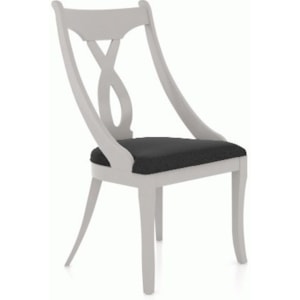 Canadel Classic Customizable Upholstered Side Chair With Splat Back And Swoop Arms Godby Home Furnishings Dining Side Chairs