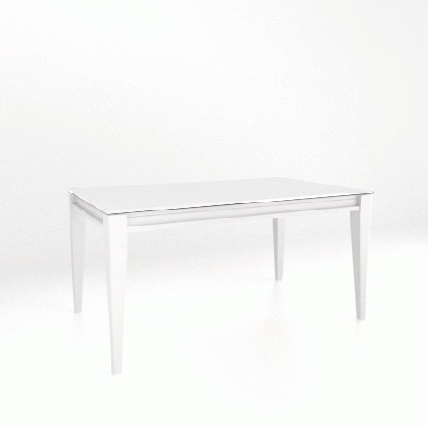 Canadel Classic Customizable Glass Top Dining Table Sprintz Furniture Dining Tables