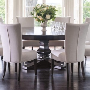 Canadel Classic Customizable 72 Round Dining Table With Pedestal