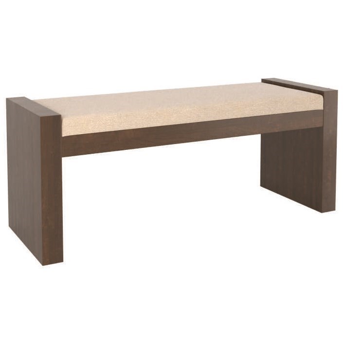 Canadel Contemporary Customizable Upholstered Dining Bench
