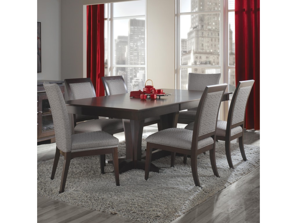 Canadel Custom Dining Customizable Rectangular Table With Leaf Set Custom Dining Customizable Rectangular Table With Leaf Set By Canadel