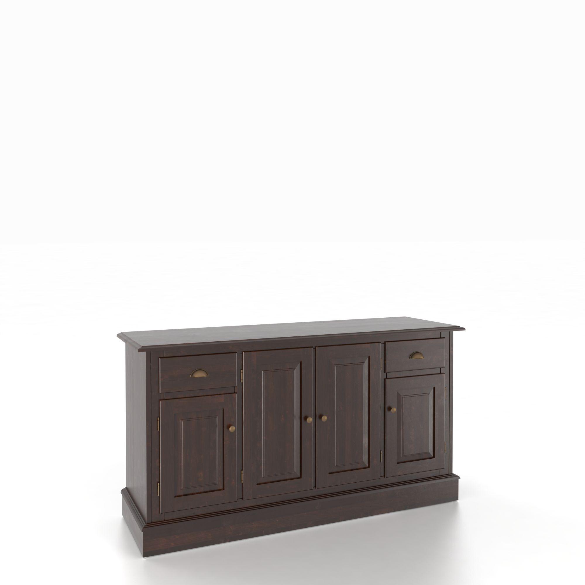 Canadel Custom Dining Buf060021818gaa Customizable 60 Inch Buffet