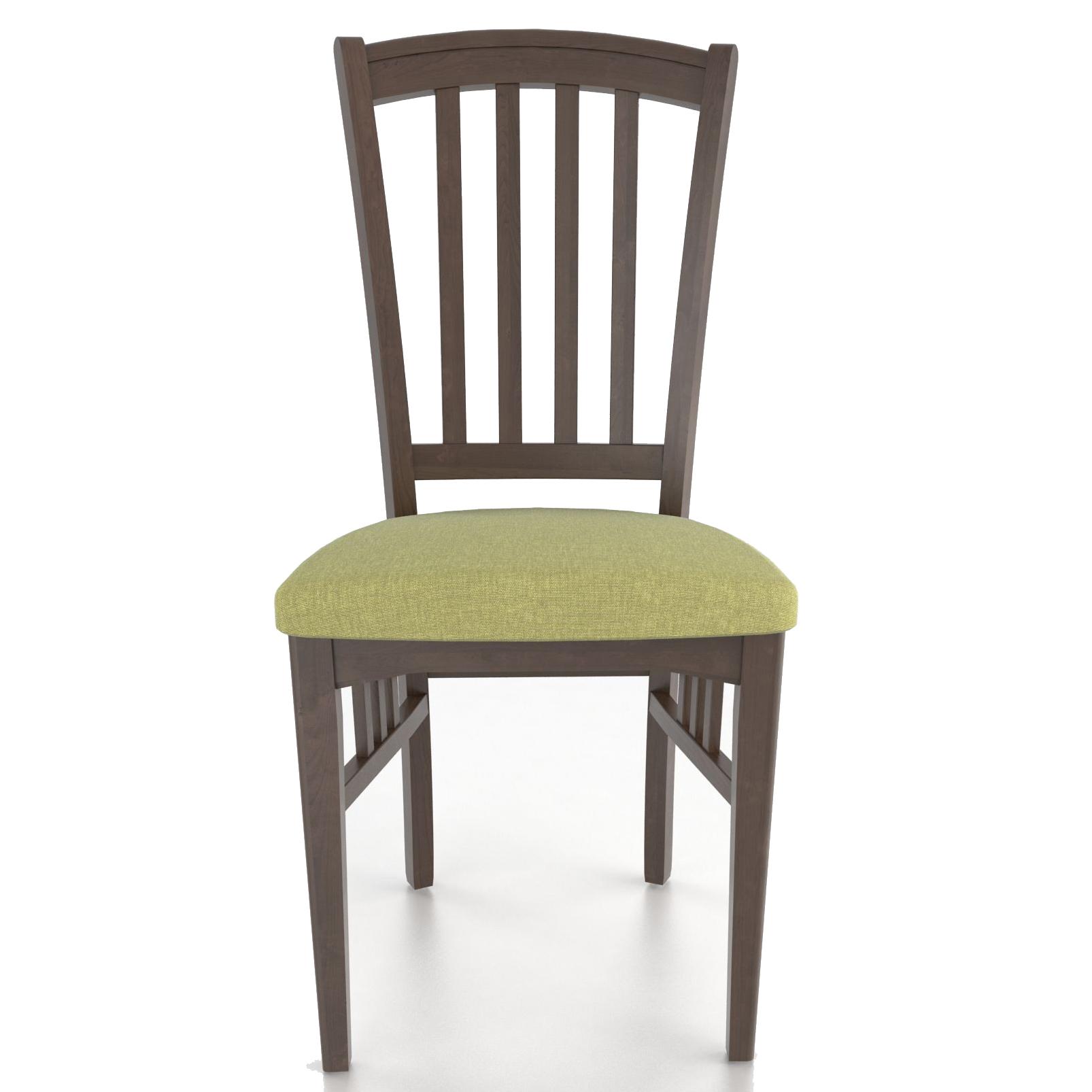 Canadel Custom Dining Customizable Slat Back Upholstered Side Chair Saugerties Furniture Mart Dining Side Chairs