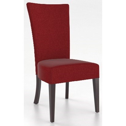 Canadel Custom Dining Customizable Upholstered Side Chair Belfort Furniture Dining Side Chairs