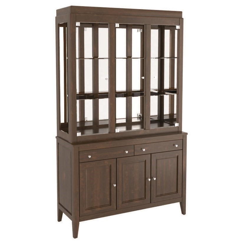 Canadel Core Custom Dining Customizable Buffet Hutch Furniture And Appliancemart China Cabinets