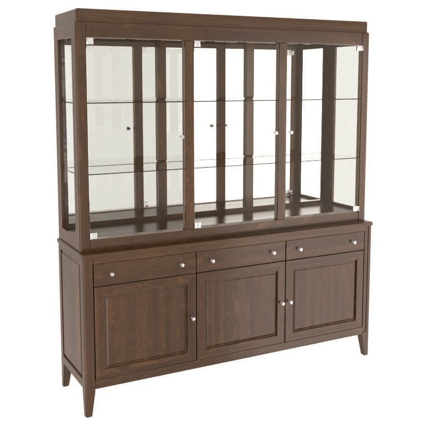 Canadel Core Custom Dining Customizable Buffet Hutch Home Collections Furniture China Cabinets