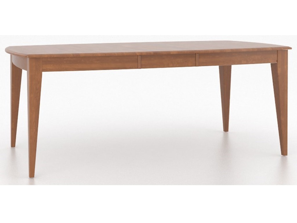 Canadel Custom Dining Customizable Boat Shape Dining Table