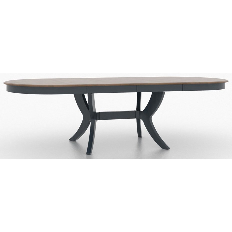 Canadel Core Custom Dining Customizable Oval Dining Table