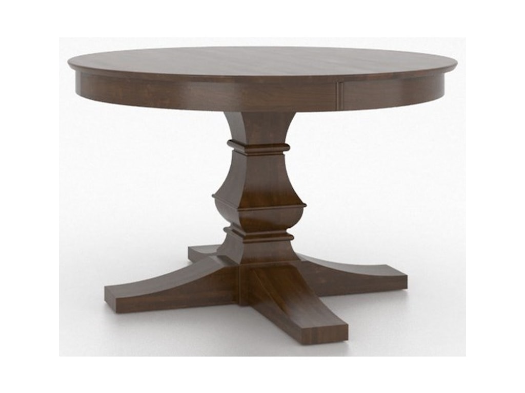 Canadel Custom Dining Customizable Round Pedestal Table Sheely S Canadel Custom Dining Customizable Round Pedestal Table
