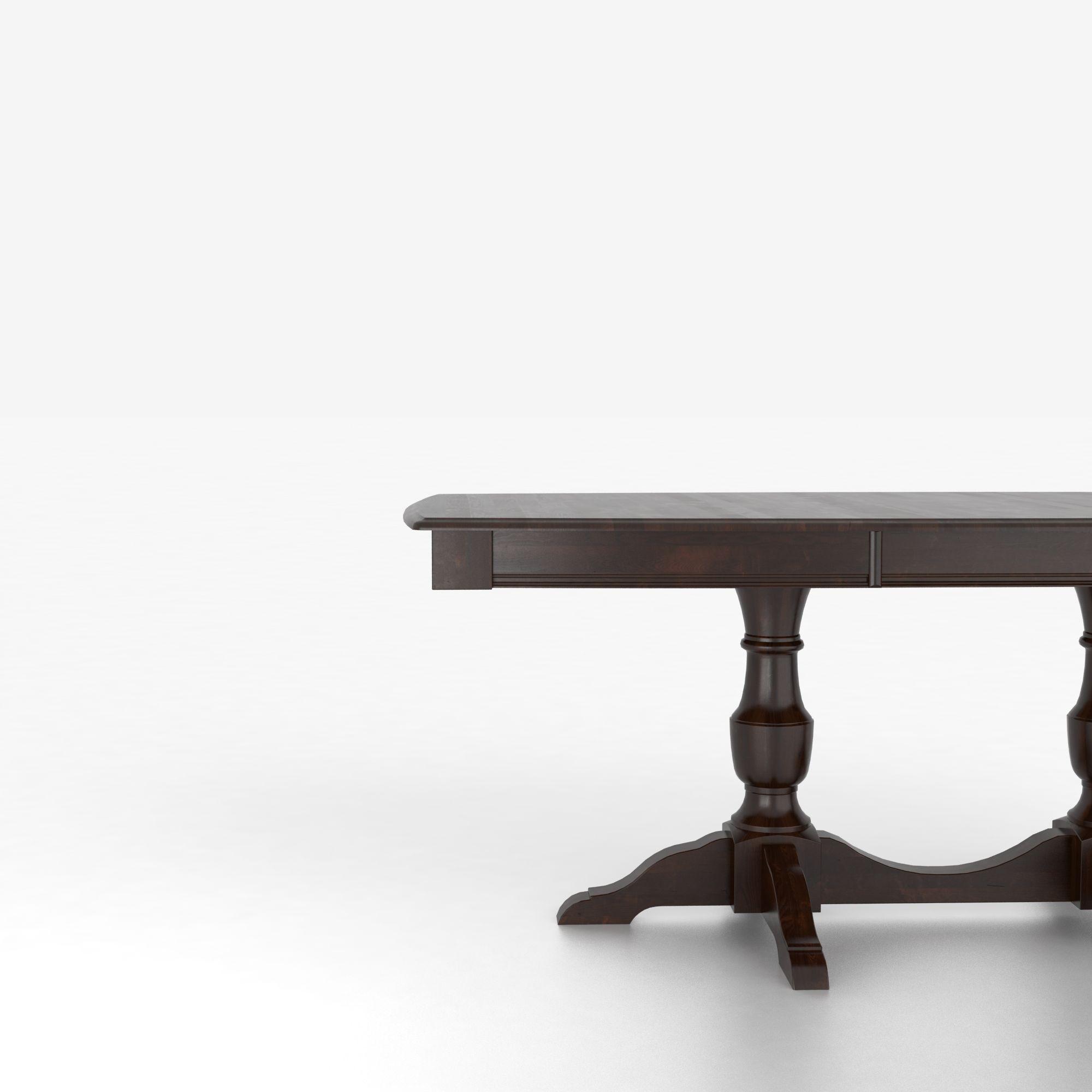 Canadel Custom Dining Tables Customizable Boat Shape Table With