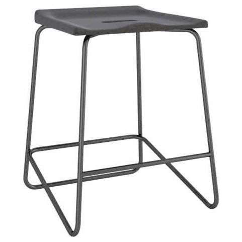 metal saddle stool