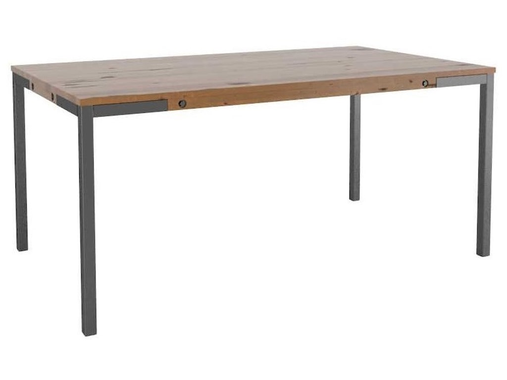 Canadel East Side Customizable Dining Table With Metal Legs Wayside Furniture Dining Tables