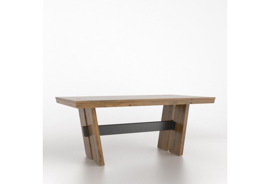 Canadel East Side Tre0407203naeernf Wood Top Table Dunk Bright Furniture Dining Tables