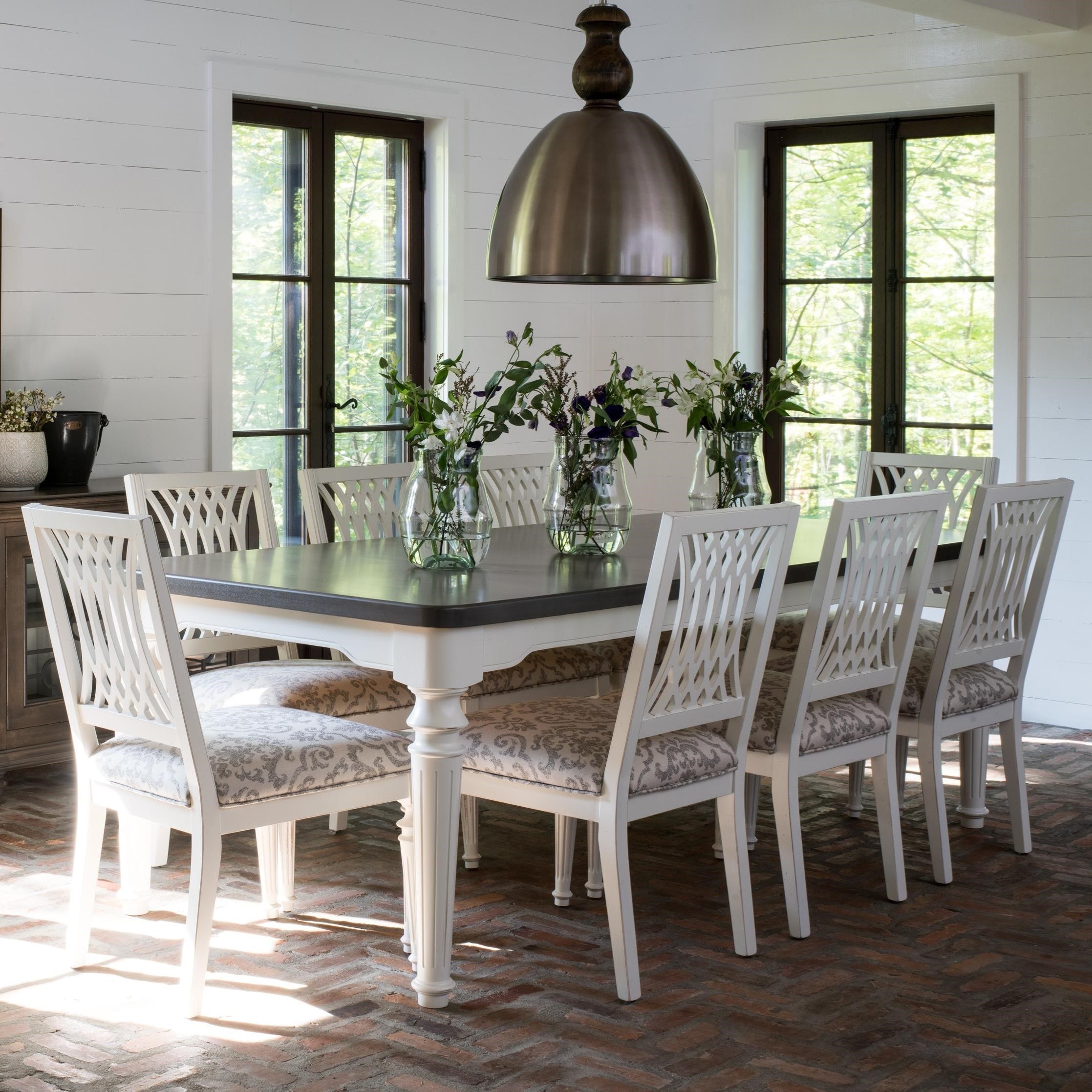 Canadel Farmhouse Chic Customizable Dining Table Set Becker