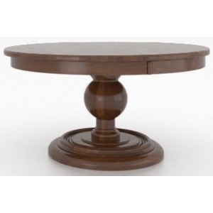 Canadel Farmhouse Chic Customizable Round Dining Table Becker Furniture Dining Tables