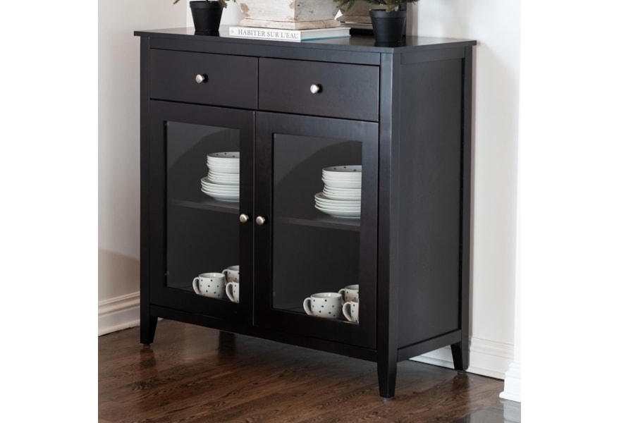 Canadel Gourmet Custom Dining Customizable Buffet With Glass