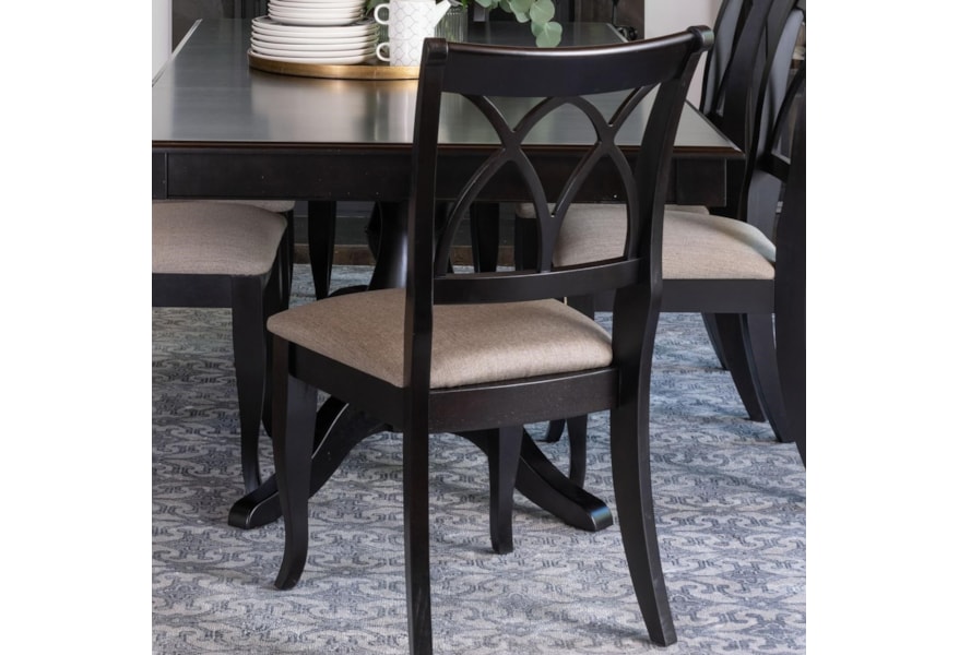 Canadel Gourmet Custom Dining Customizable Dining Side Chair