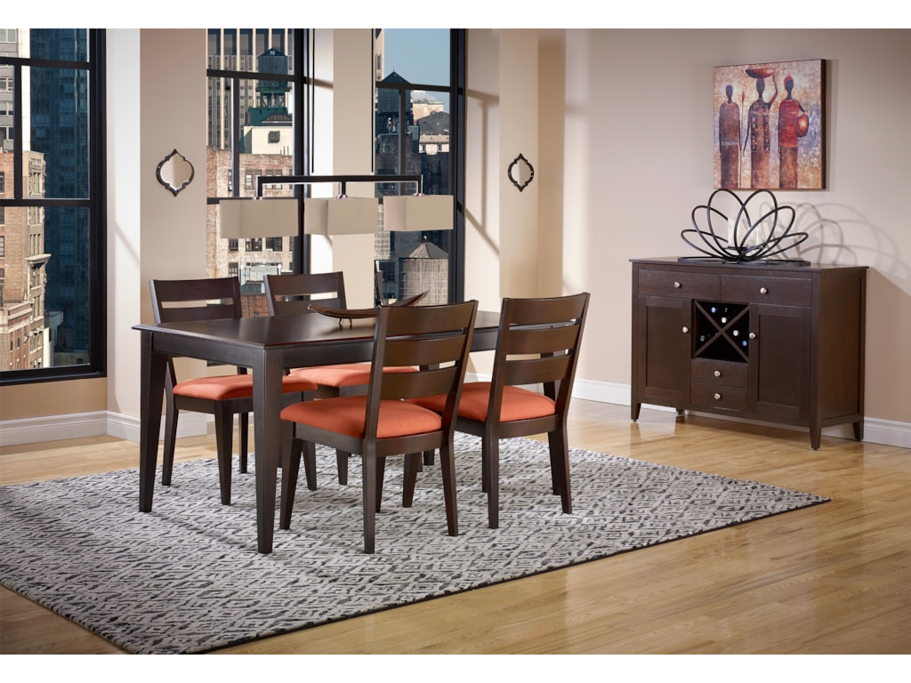Canadel Gourmet - Custom Dining<b>Customizable</b> Upholstered Side Chair